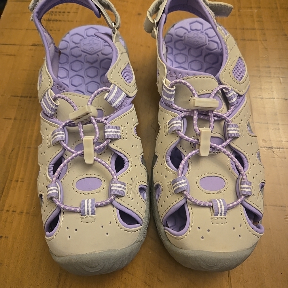 Khombu Youth 3‎ Sandals Graym and Lavender